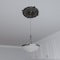 Ekena Millwork Attica PVC Ceiling Medallion (Fits Canopies up to 5 5/8"), Metallic Charcoal, 16"OD x 3 1/2"ID x 1"P CMP16ATCCH - alternate 10